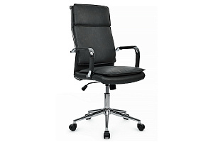 Кресло руководителя RV Chair DIL 6018H Тёмно-серая экокожа фото